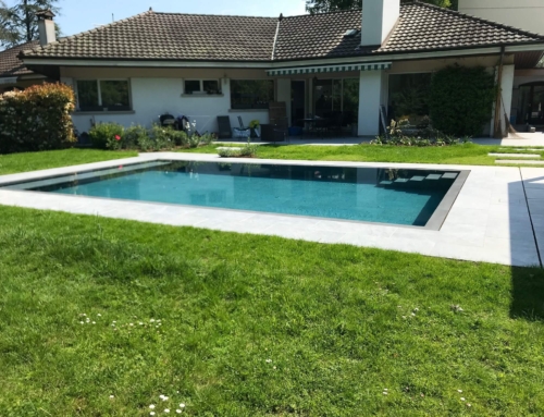 Villa à Chambésy, intérieur, piscine